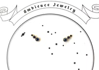 Cabochon drops / Blue sapphire