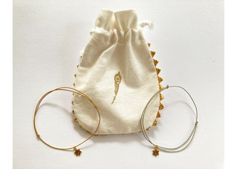 Urban glow code bracelate/ star charm