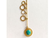 Saturn 1stone bracelate/Tourqouise