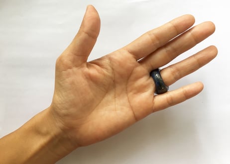 Hand cut One of a kind Ring / Lapis Lazulih