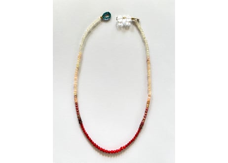 Passion red / One kind necklace