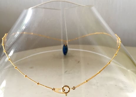 Heart necklace/ Lapis lazulih