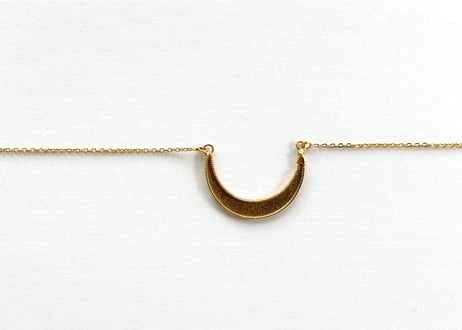 Moon bracelet/ just gold