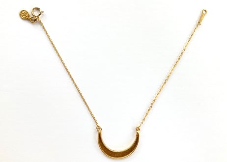 Moon bracelet/ just gold