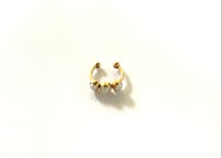 Triple Pearl ear cuff