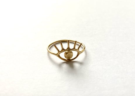 Open your eye Ring / just gold
