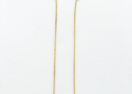 Sun moon pierce/ Yellow Tourmaline