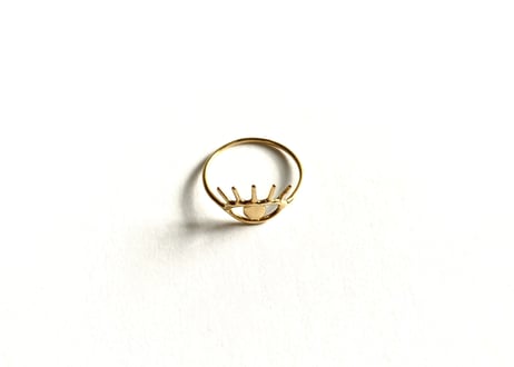 Open your eye Ring / just gold