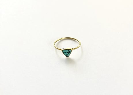 Triangle Ring /  Tourqouise