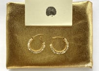 Rough Diamond hoops S