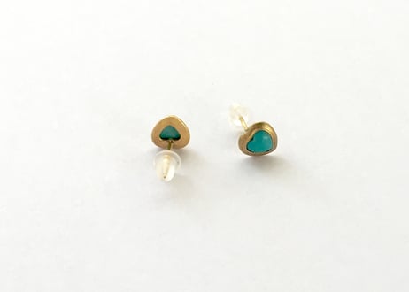 Open your heart Pierce / sky blue Tourqouise