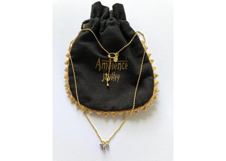 Iolite necklace