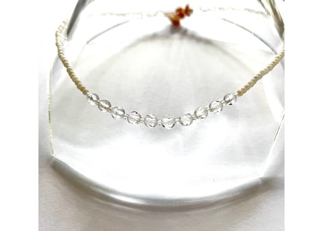 Crystal blossom / One kind necklace
