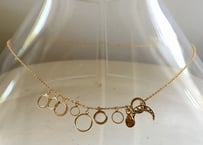 Orbit necklace / just gold