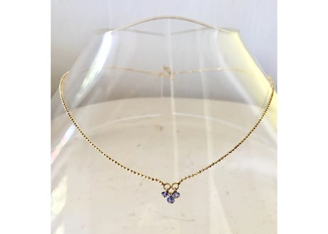 Iolite necklace