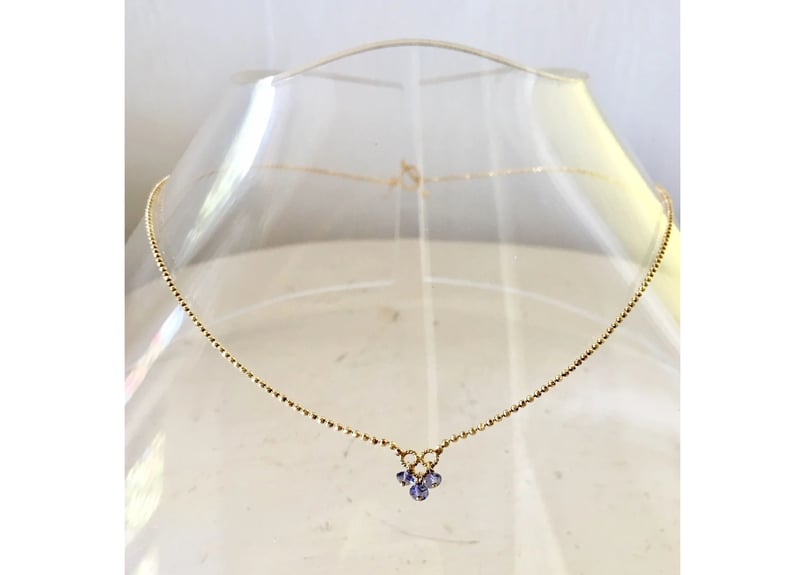 Iolite necklace | Ambiencejewelry