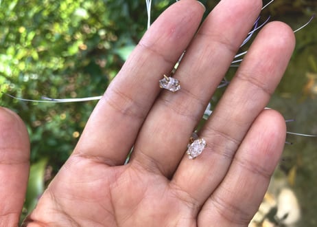 Herkimer diamond quartz