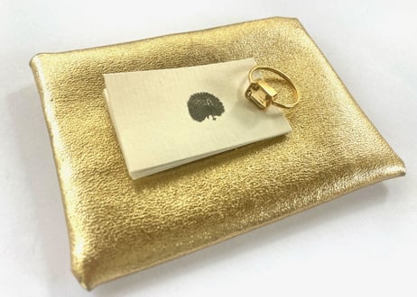 Citrine square Ring