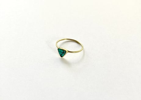 Triangle Ring /  Tourqouise