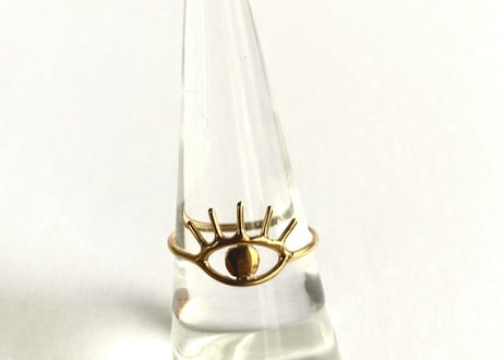 Open your eye Ring / just gold