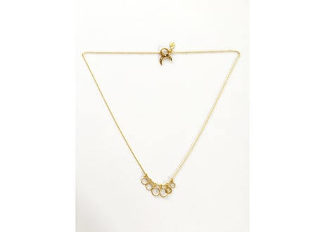 Orbit necklace / just gold