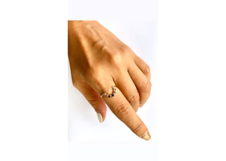 Rainbow Ring / Blue