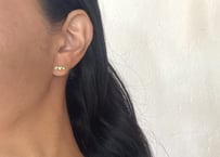 3stone pierce / peridot