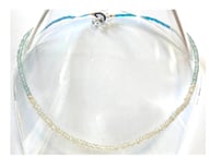 Summer light blue / One kind necklace