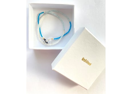 Summer light blue / One kind necklace