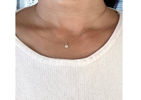 Urban glow code Gold / Star and moon charm