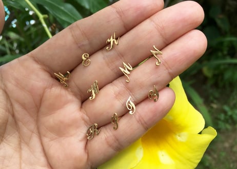 Alphabet initial Pierce