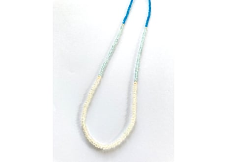 Summer light blue / One kind necklace