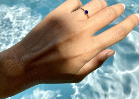 1stone ring / Thin