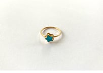 Star cut Tourqouise / Gold