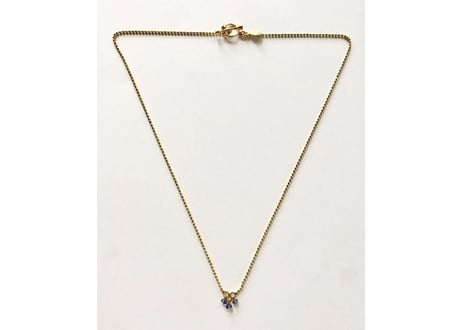 Iolite necklace