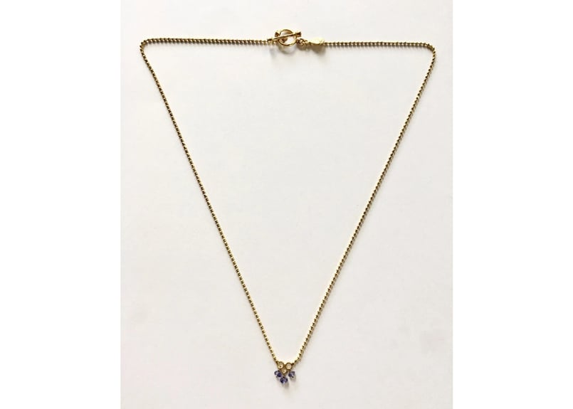 Iolite necklace | Ambiencejewelry