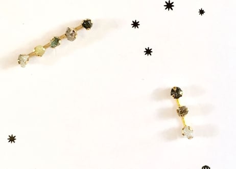 Stardust 5 rough diamonds