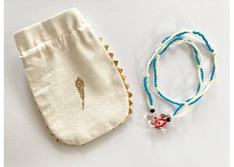 Seashell stroll / beads necklace
