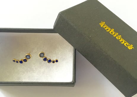 5 Raindrops Pierce / Blue