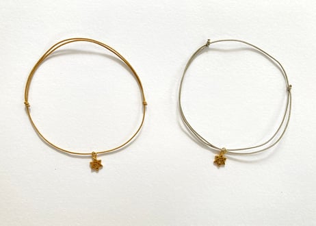 Urban glow code bracelate/ star charm