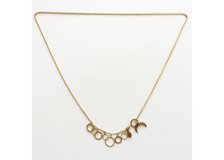 Orbit necklace / just gold