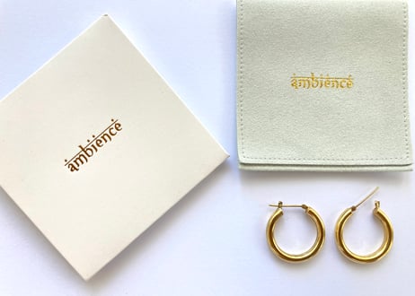 Golden hoop / Thickness 4mm