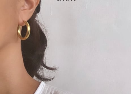 Golden hoop / Thickness 4mm