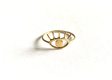 Open your eye Ring / just gold