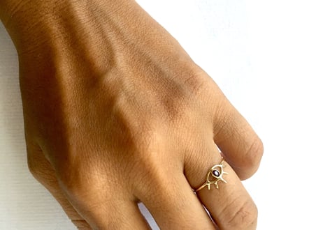 Open your eye Ring / Ruby