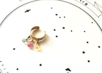Ear cuff / color sapphire tears
