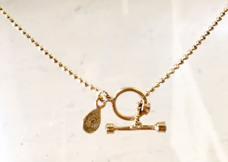 Iolite necklace