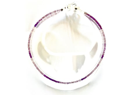 Shades of Purple/ one kind necklace