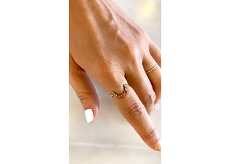Rainbow Ring / Red