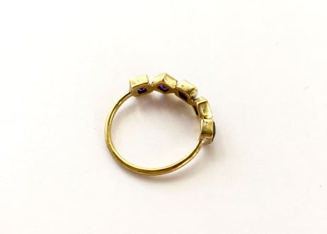 Life goes on Ring / Amethyst